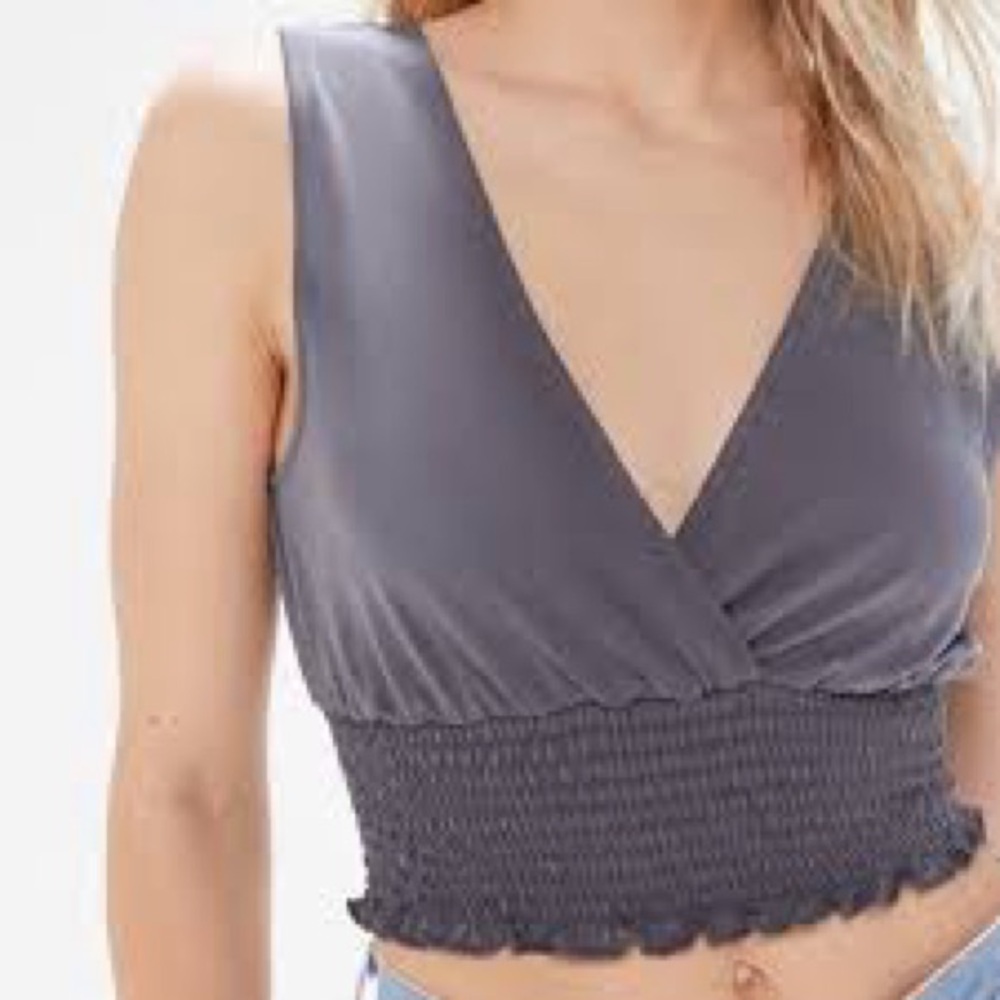 Urban Outfitters Textured Cropped Tank‎ size XS
